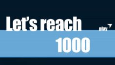 Let’s Reach 1000